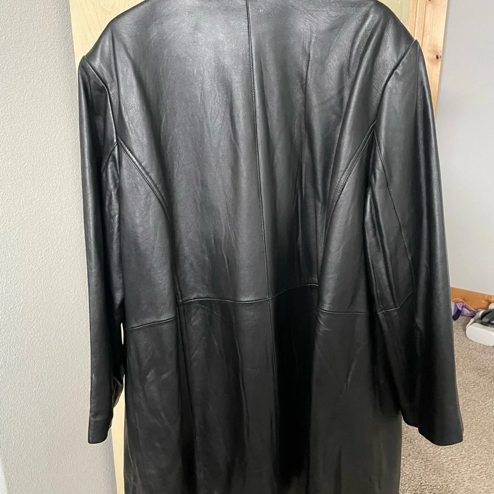 Jaclyn Smith 3x Leather Jacket - Picture 4 of 4